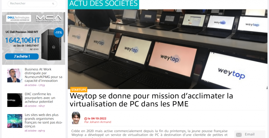 Virtualisation PC PME